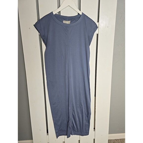Everlane Casual Weekend Tshirt Dress Blue Orange Lot of 2 XS - Picture 2 of 15